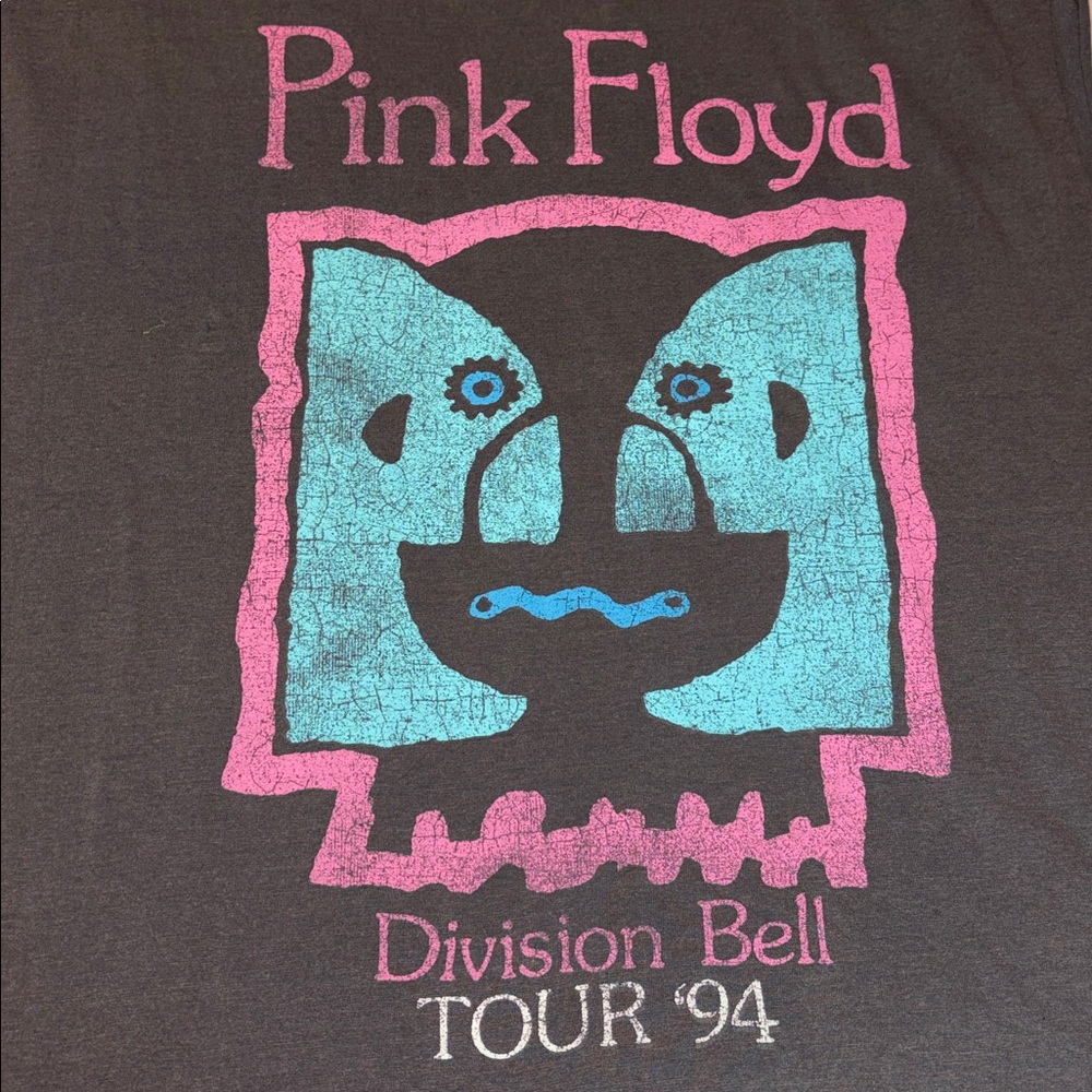 Pink Floyd "Division Bell Tour '94" sleeveless t-shirt with 2 pairs of socks - Picture 4 of 9